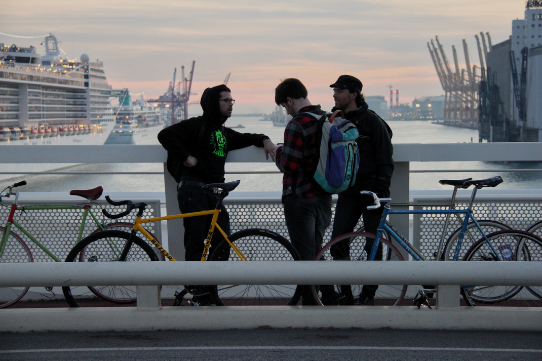 Bicycle film Festival urban race, Barcelona (2010)
